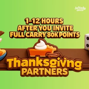 Monopoly_go Partner_Event ⚡️Thanksgiving Partners ⚡️ Rush 1-12 Hours full carry - Picture 1 of 1