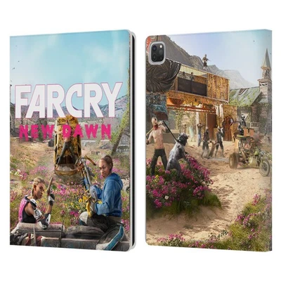 FUNDA BILLETERA LIBRO CUERO ARTE LLAVE AMANECER FAR CRY OFICIAL PARA APPLE iPAD Foto 1 de 4