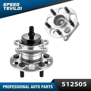 Pair Rear Wheel Bearing and Hub Assembly For 2010-2015 Toyota Prius 512505 - Picture 1 of 12
