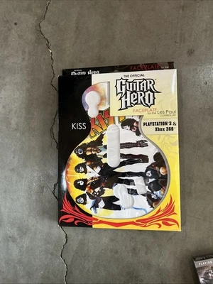 KISS Official Guitar Hero PS3 Xbox 360 Face Plate For the  Les Paul Controller - Image 1 of 4