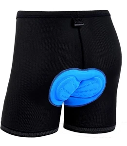 Ohuhu Hombres Ciclismo Ropa Interior Acolchada Bicicleta Bicicleta Pantalones Cortos Talla M Negro Nuevo con Etiquetas - Imagen 1 de 3