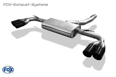 Sistema Completo Dúplex BMW X4 F26 35d Xdrive Por 2x90mm Doble Pared Negro Foto 1 de 2