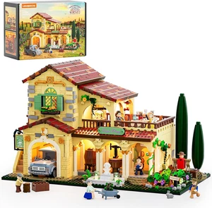 Tenuta Vinicola Con Luci – Set Di Costruzioni 2800 Pezzi Casa Mediterranea Tosca - Foto 1 di 12
