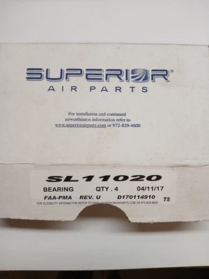Superior Main Bearings Qty 8  SL 11020 - Image 1 of 2