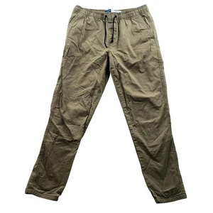 Old Navy Mens Modern Jogger Pants Medium Built-In Flex Khaki Drawstring Casual - Picture 1 of 12