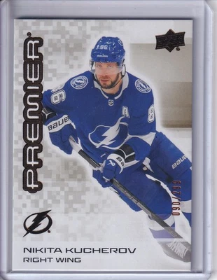 2024-25 UPPER DECK PREMIER NIKITA KUCHEROV #8  090/299 - Image 1 of 2