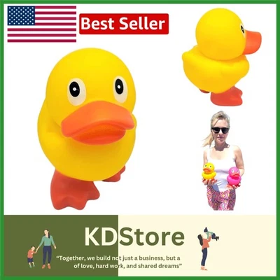 Colorida estatuilla coleccionable de pato de goma de 5,5" para baño y decoración niños adultos Foto 1 de 4