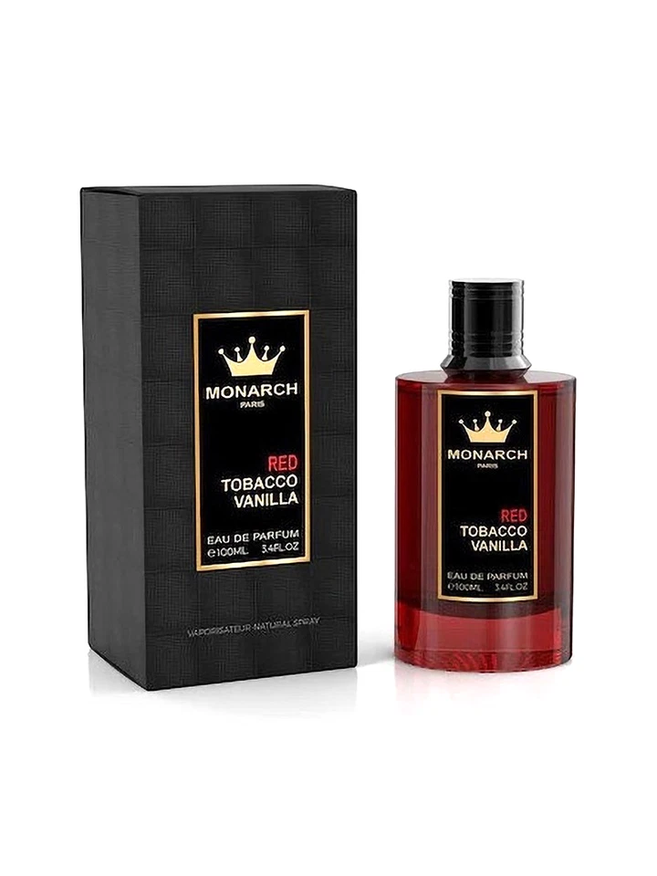 MONARCH Paris Red Tobacco Vainilla Unisex EDP por Milestones 100 ML/3,4 OZ 🔥 Foto 1 de 3