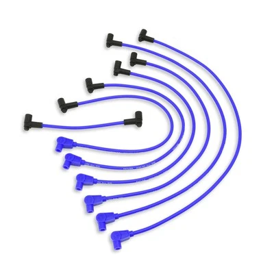 Juego de cables de bujías Taylor 74647; Spiro Pro 8 mm azul para AMC/Jeep 6 cilindros Foto 1 de 4