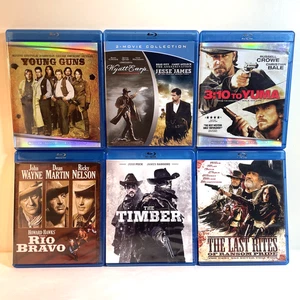 7 WESTERN MOVIES (Blu-Ray Lot) Action Adventure Drama History - Picture 1 of 20