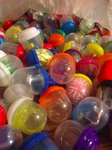 "Cápsulas de máquina expendedora de 1 pulgada mezcla de juguete 100 piezas bolsas de agarre de cumpleaños 1" - Imagen 1 de 2