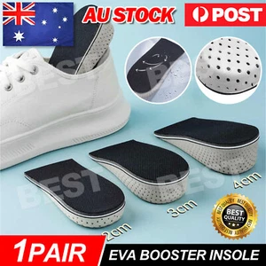 Insert Shoe Pad Unisex Insole Heel Lift Height Increase Cushion Elevator_Taller - Picture 1 of 12
