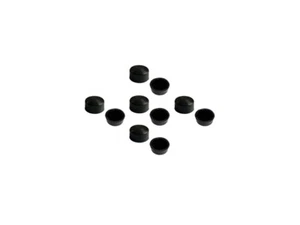 Cap-screw cover .37" (9.4mm) X .27" (6.9mm). Heat-proof Silicone. 10-pc set - Imagen 1 de 1