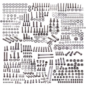 659pcs Stainless Steel Bolt Screw Set for Yamaha Banshee YFZ350 YFZ 350 Polished - Picture 1 of 11