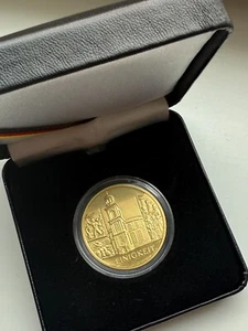 100 Euro Goldmünze Deutschland Einigkeit J 2020 999,9 Au 15,55 Gramm (1/2 Unze) - Bild 1 von 12
