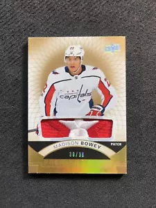 2017-18 UD PREMIER MADISON BOWEY ROOKIE CRAZY PATCH GOLD SPECTRUM #ed 30/36 - Picture 1 of 2