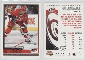 2003-04 Pacific Complete Red /99 Rod Brind'Amour #48