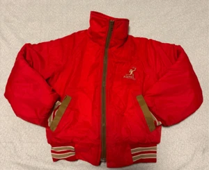 SF 49ers Size Small Toddler Vintage Zip Up Jacket Touchdown Made USA Francisco - Picture 1 of 10