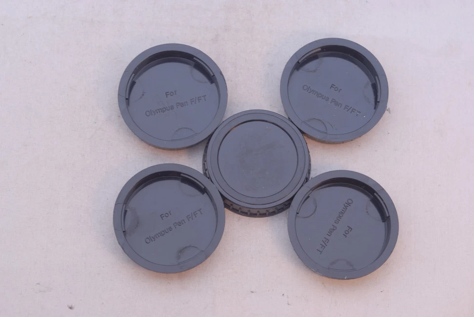 ¡Nuevo! 5 x Tapas de lente traseras para Olympus Película Medio Marco Pluma F, Pluma Lente FT Foto 1 de 1