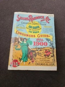 Sears, Roebuck and Co. Fall 1900 Consumers Guide Catalog 1970's - Picture 1 of 8