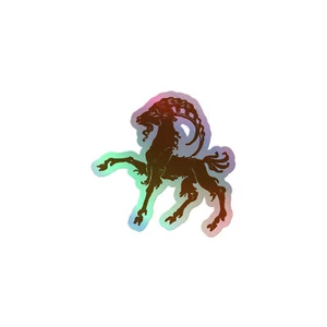 Capricorn Holographic stickers - Picture 1 of 4