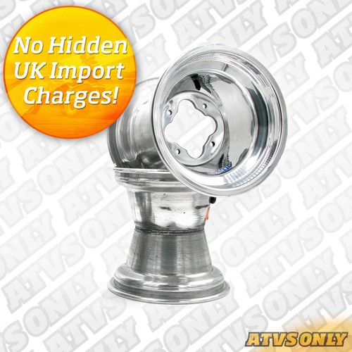 DWT G3 Rear Red Beadlock Wheels Rms 9 9x8 3+5 4/110 Honda TRX 300EX