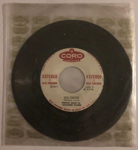 MARIACHI AZTECA SALVADOR FLORES, 2 CRUCES / POR EL CAMINO VERDE MEX 7¨ SINGLE CS - Picture 1 of 4