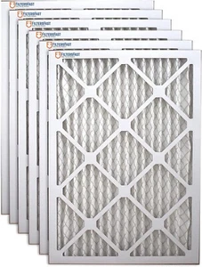 Filters Fast 17.5x21x1 MERV 8 Pleated HVAC AC Furnace Air Filters 6 Pack - Picture 1 of 6