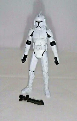 STAR WARS CLONE WARS ANIMADO CLONE TROOPER CW No.05 VERSIÓN SUCIA SUELTA CW 2008 Foto 1 de 4