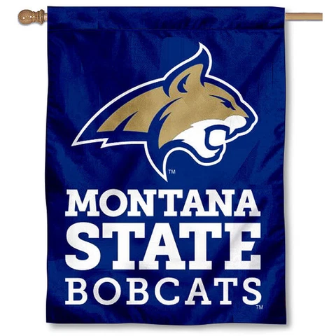 Montana State Bobcats Two Sided House Flag Cover