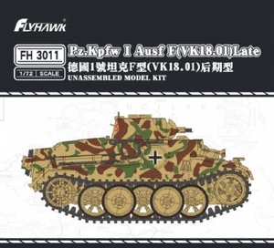 Flyhawk 1/72 FH3011 Pz.Kpfw I Ausf F (VK18.01) tardío - Imagen 1 de 3