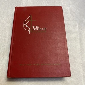 The Book of Hymns Official Hymnal of the United Methodist Church Red 15th Print - Picture 1 of 5