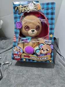 Thready Bear Interactive Plush Figure [The Bear with Magic Button Eyes! (A129) - Picture 1 of 2