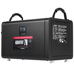 CREWORKS 145 PPD Commercial Dehumidifier for Crawl Space Warehouse Garage - Picture 1 of 10
