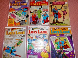 SUPERMAN'S LOIS LANE LOT(6) AVE VG 1961-1971 - Picture 1 of 4
