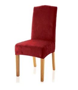 Original Velvet Dining Chair Covers Stretch Chair Dining Room Parson Premium - Picture 1 of 26