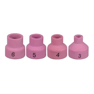 TIG Alumina Nozzle 53N23 53N24 53N25 53N27 Fit WP24 WP-24 TIG Welding Torch 4pcs - Picture 1 of 4