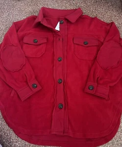 Shacket Knopfleiste 2X Rot Damen - Bild 1 von 8