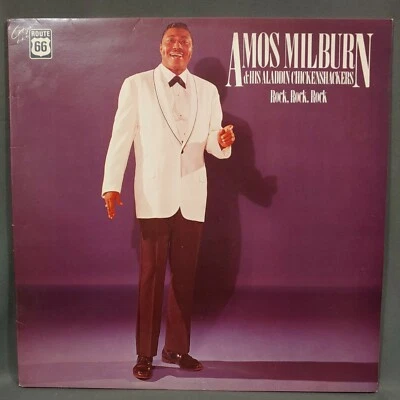 AMOS MILBURN - Rock Rock Rock Vinyl LP Blues Route 66 KIX-21 Gatefold MINT / NM - Image 1 of 4