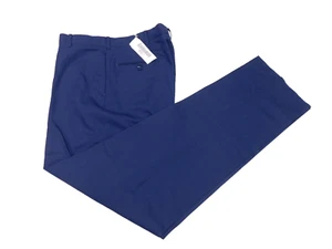 NEW US Army ASU Trousers 36 R 'C' Blue 451 P/W Serge Pants Service Dress Uniform - Picture 1 of 9