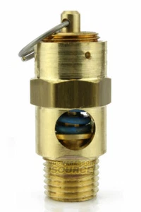 1/4" NPT 140 PSI Air Compressor Safety Relief Pressure Valve Tank Pop Off USA - Picture 1 of 6