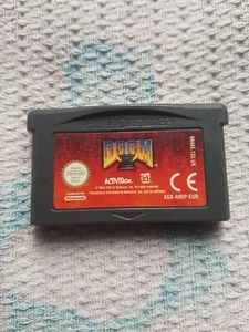 Genuine DOOM 2 Nintendo Game Boy Advance PAL- EUR Vers - Picture 1 of 4