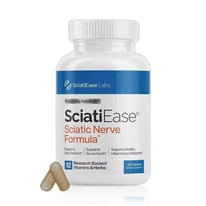 SciatiEase Labs Sciati Ease Sciatic Nerve Formula 120 Capsules - Picture 1 of 6
