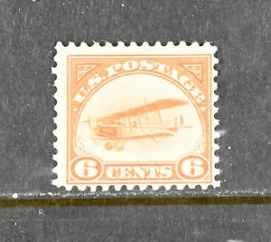 USA Scott # C1 Fine OG VLH 6c Air Mail airplane US Stamp Cat $55 - Picture 1 of 2