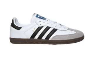 Adidas Samba OG weiß B75806. Jugend/Damen UK Größen 5, 5,5, 6, 6,5 brandneu - Bild 1 von 7