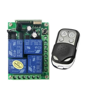 DC12V 4 Ch Universal Motor Electric Door Car Tailgate RF Wireless Remote Control - Picture 1 of 6