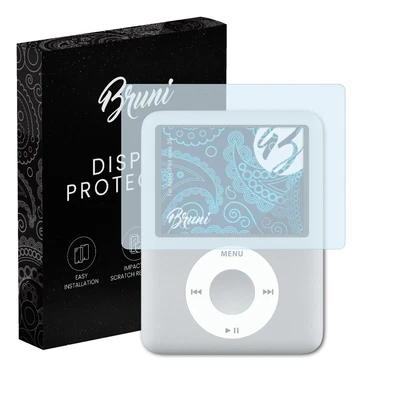 Bruni 2x Protective Film for Apple iPod nano 3G Screen Protector - Image 1 of 4