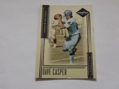 2006 Dave Casper Leaf Limited Card #120 Serial #282/799 - Image 1 of 2