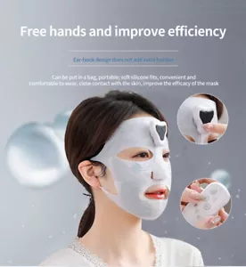 EMS Microcurrent Facial Skin Tightening Lifting Device Face Mask Beauty Machine - Picture 1 of 15