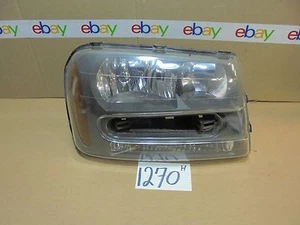 2002 - 2009 Trailblazer PASSENGER Side Headlight Used Front Lamp #1270-H - Picture 1 of 9